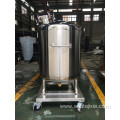 Stainless steel material transfer tank